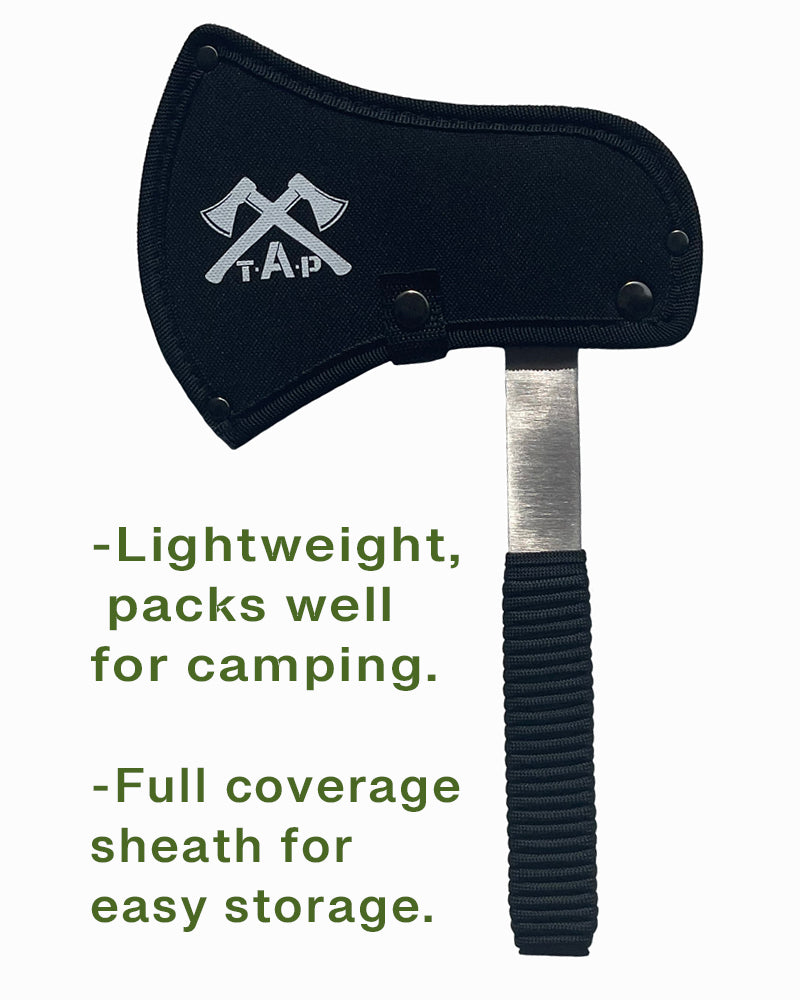 3 Axes & Sheaths + FREE Hat